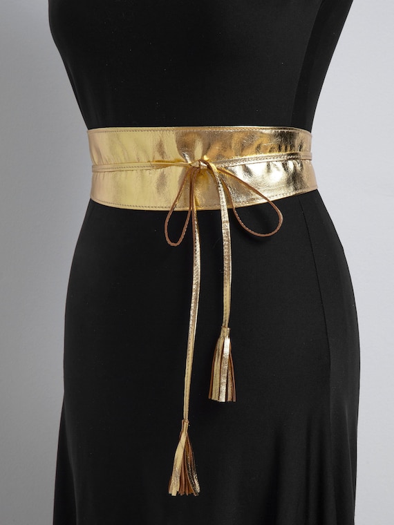 gold waist belt for dress