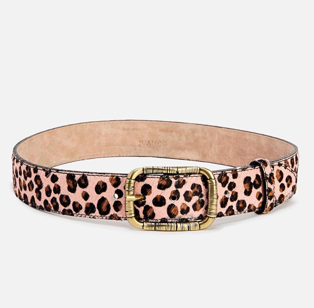 小物 - archive pink leopard leather belt archive pink leopard leather belt - メルカリ