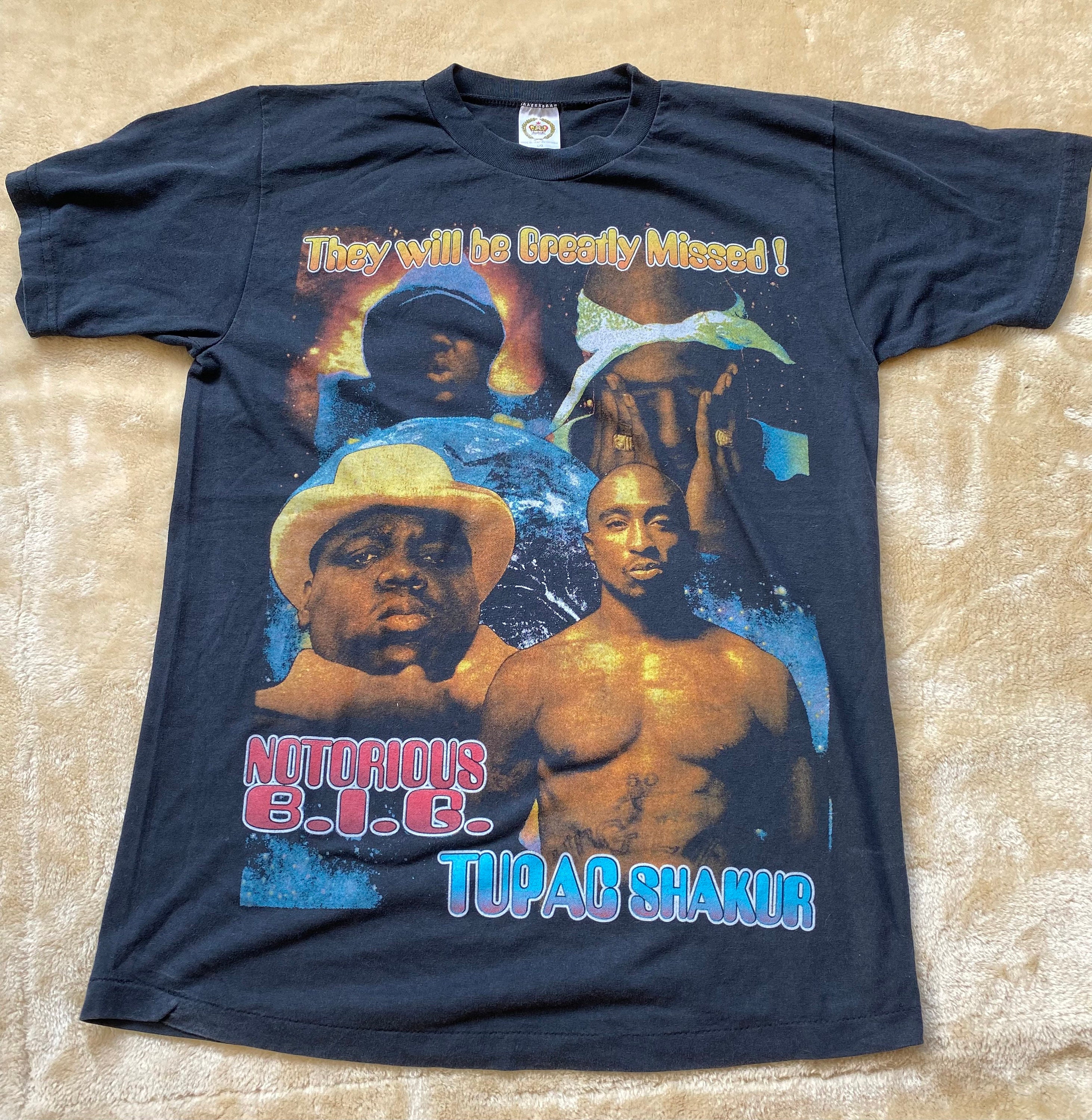 ビンテージブートレグbiggie TupacTシャツ