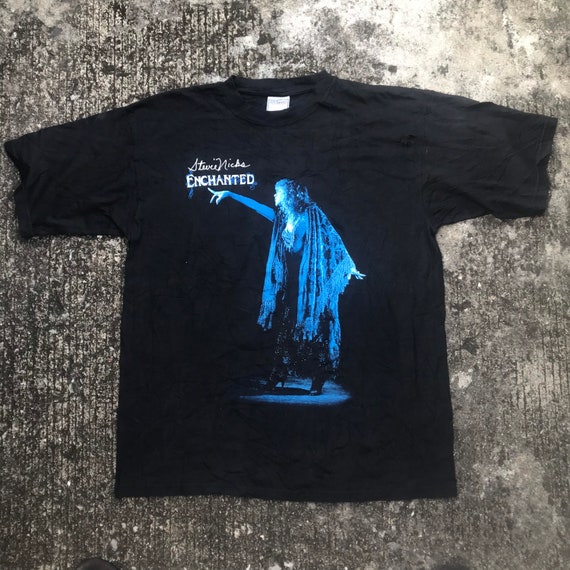 Vintage Stevie Nicks Enchanted Tour 1998 T sirt