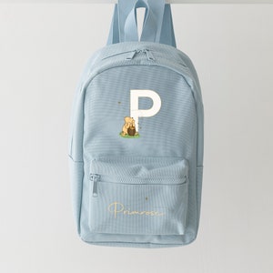 Sac à dos personnalisé classique Winnie l'ourson cartable cartable chambre d'enfant garçon plus de couleurs - Sac à dos enfant Honey Pot Initial