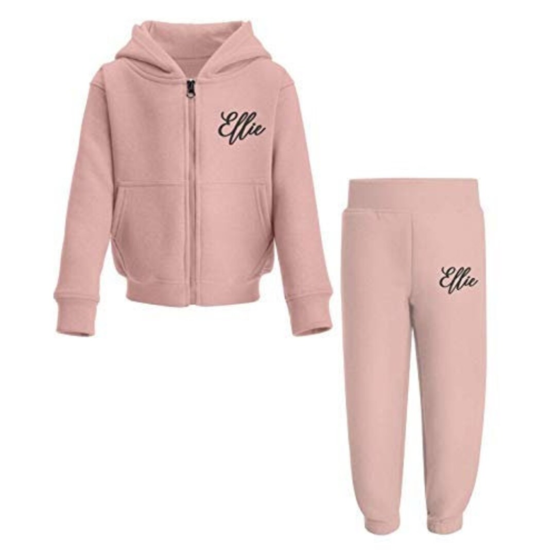 Personalised Initials Tracksuit Set Kids Boys Girls Toddler Etsy UK
