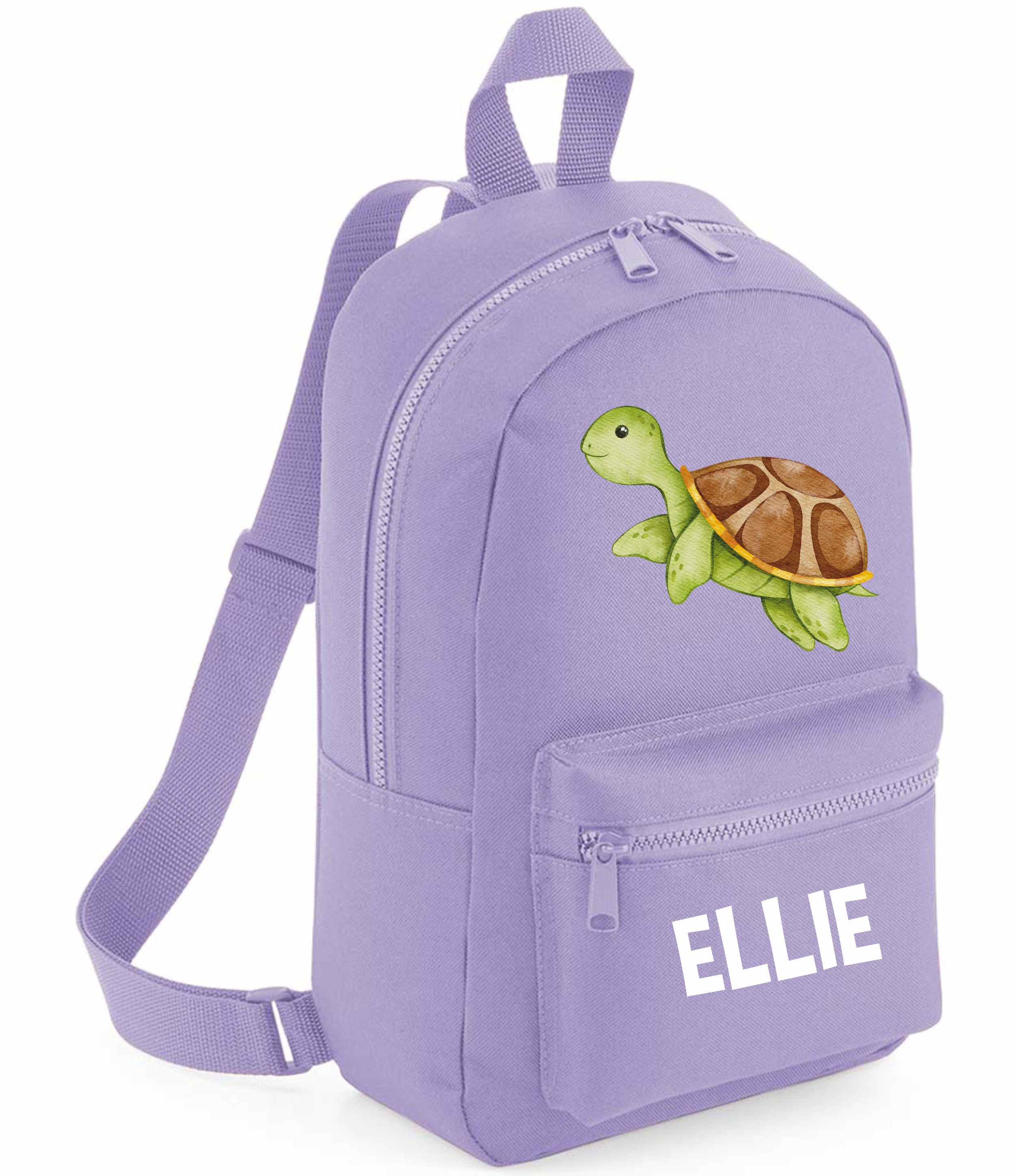 Personalised Turtle Backpack Rucksack Back to School, Nursery, School ...