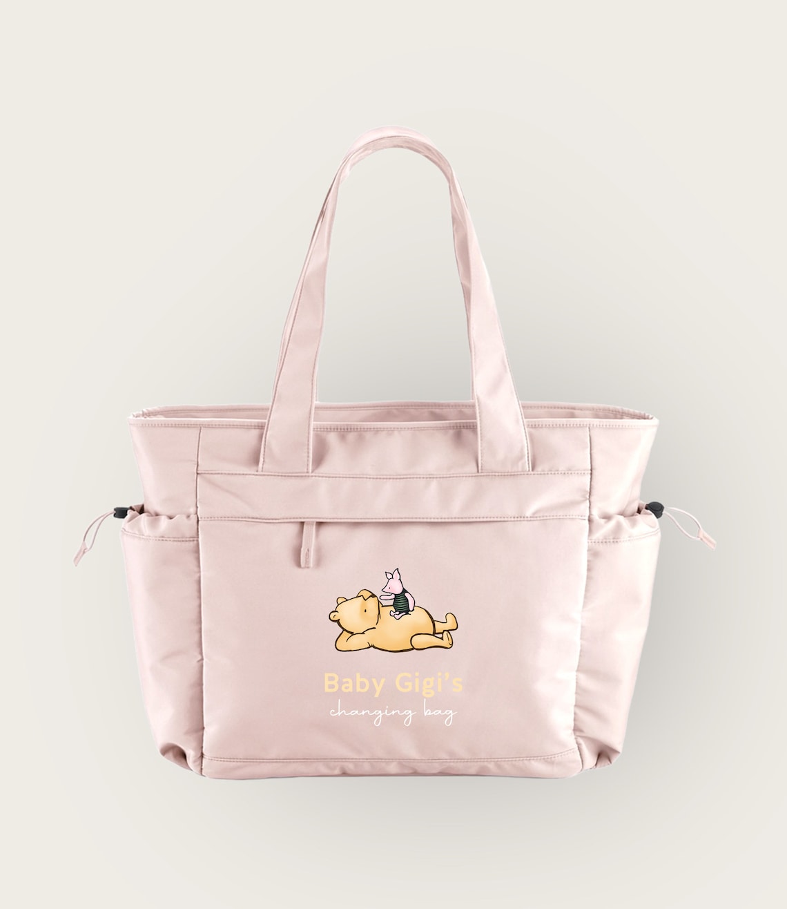 Personalised Classic Winnie the Pooh Baby Bag- Hospital Bag- Baby ...