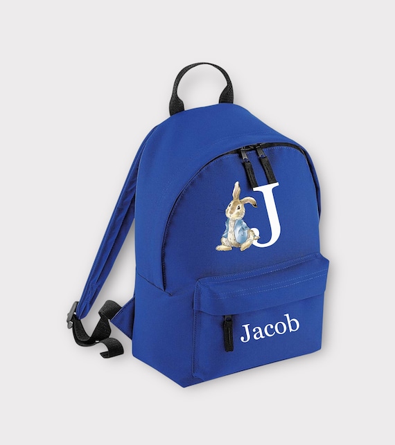 Baby boy personalised backpack sale