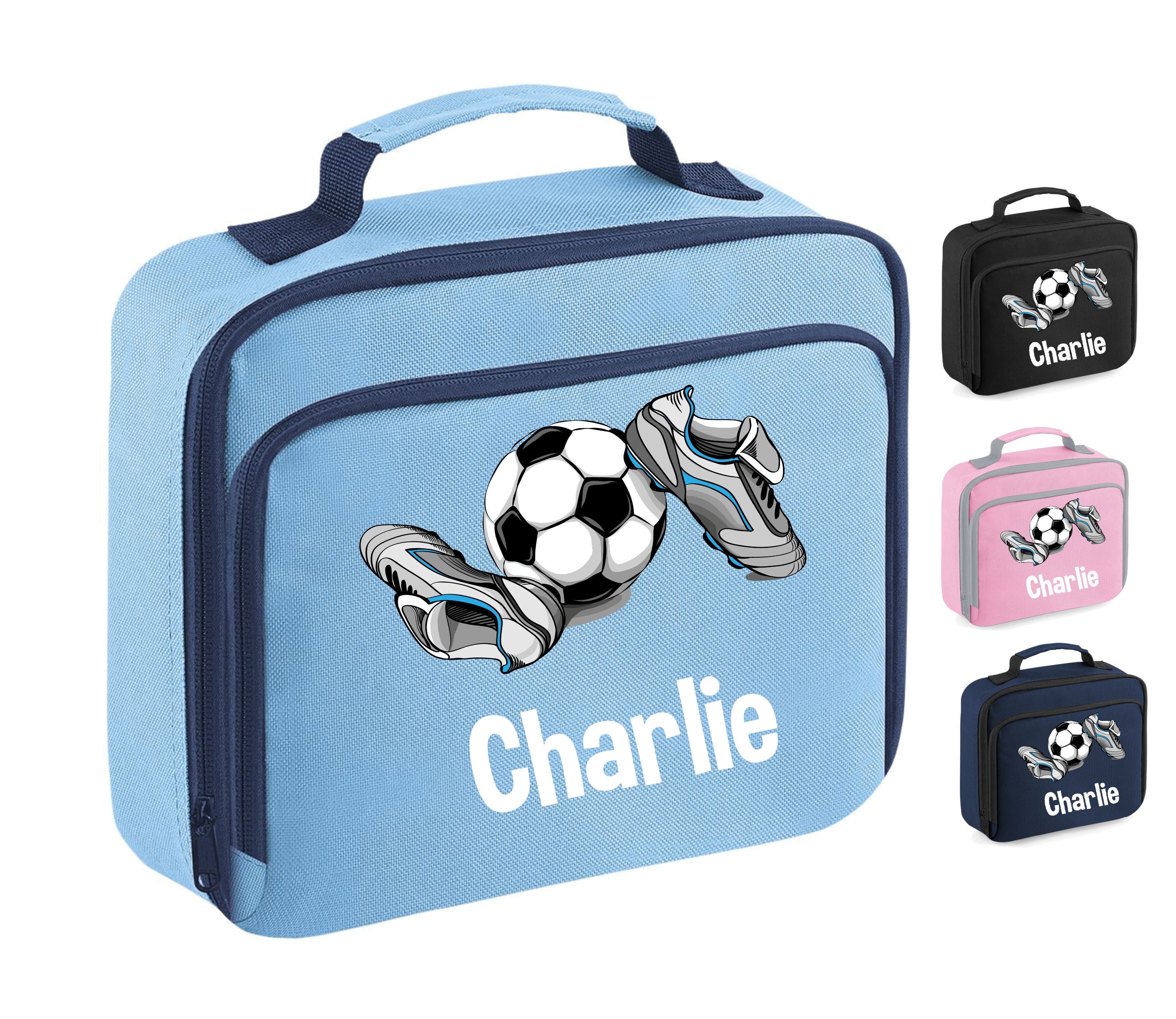 football packed lunch bag