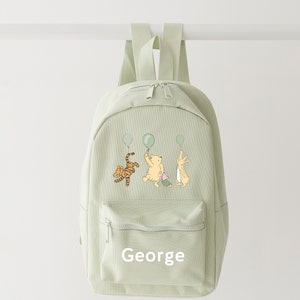 Sac à dos classique personnalisé Winnie l'ourson Sac à dos cartable cartable pour filles et garçons Plus de couleurs Sac à dos pour enfants Winnie et ses amis