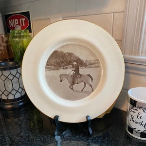 Doe Run Cowboy Plate