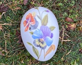Vintage Porcelain Limoges Egg Trinket Dish
