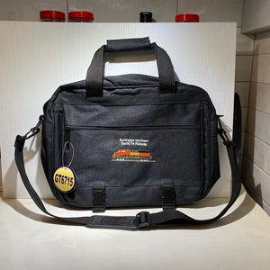 Burlington Northern Santa Fe Laptop Bag Employee Case 15” x 12”