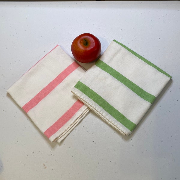 Two Vintage Cannon Dish Towels Tea Towels