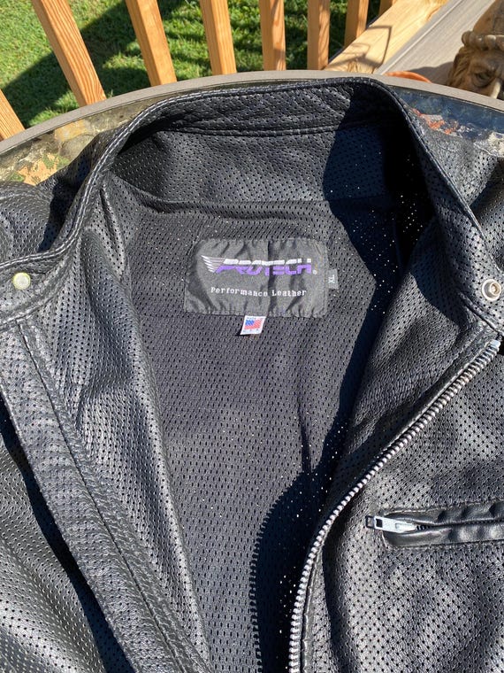 Protech Performance Motorcycle Jacket Perforated … - image 7