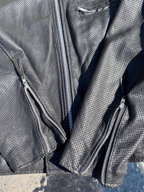 Protech Performance Motorcycle Jacket Perforated … - image 8