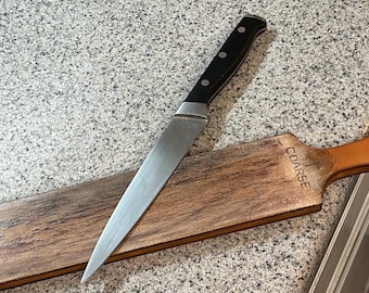 Knife Sharpening Leather Strop, Double Sided - Customizable and Handmade by a True Bladesmith