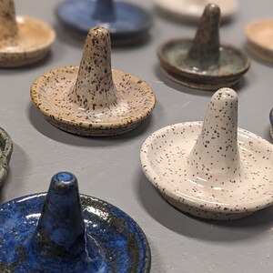 Handmade One-of-a-kind Pottery Ring Holders image 2