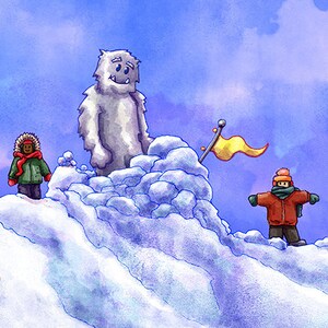 Fun With Yeti in Winter