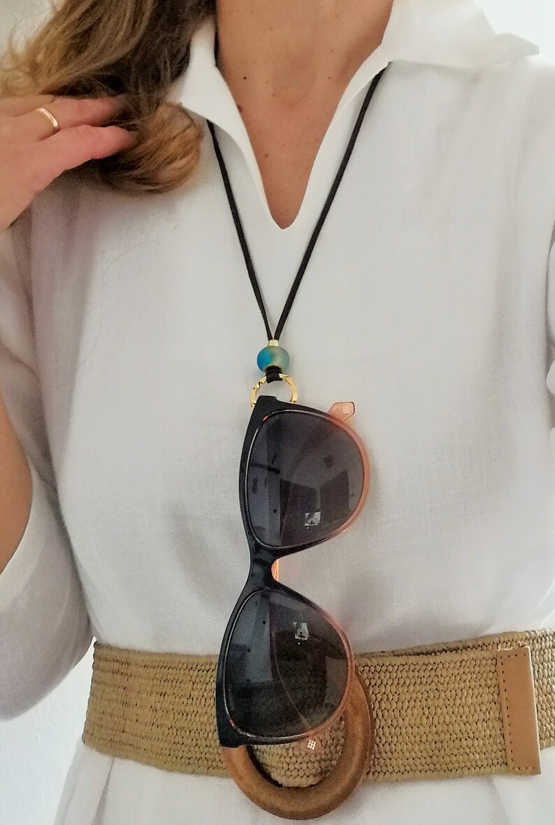 Glasses Necklace Sunglasses Holder Sunglasses Loop Eyeglasses Etsy