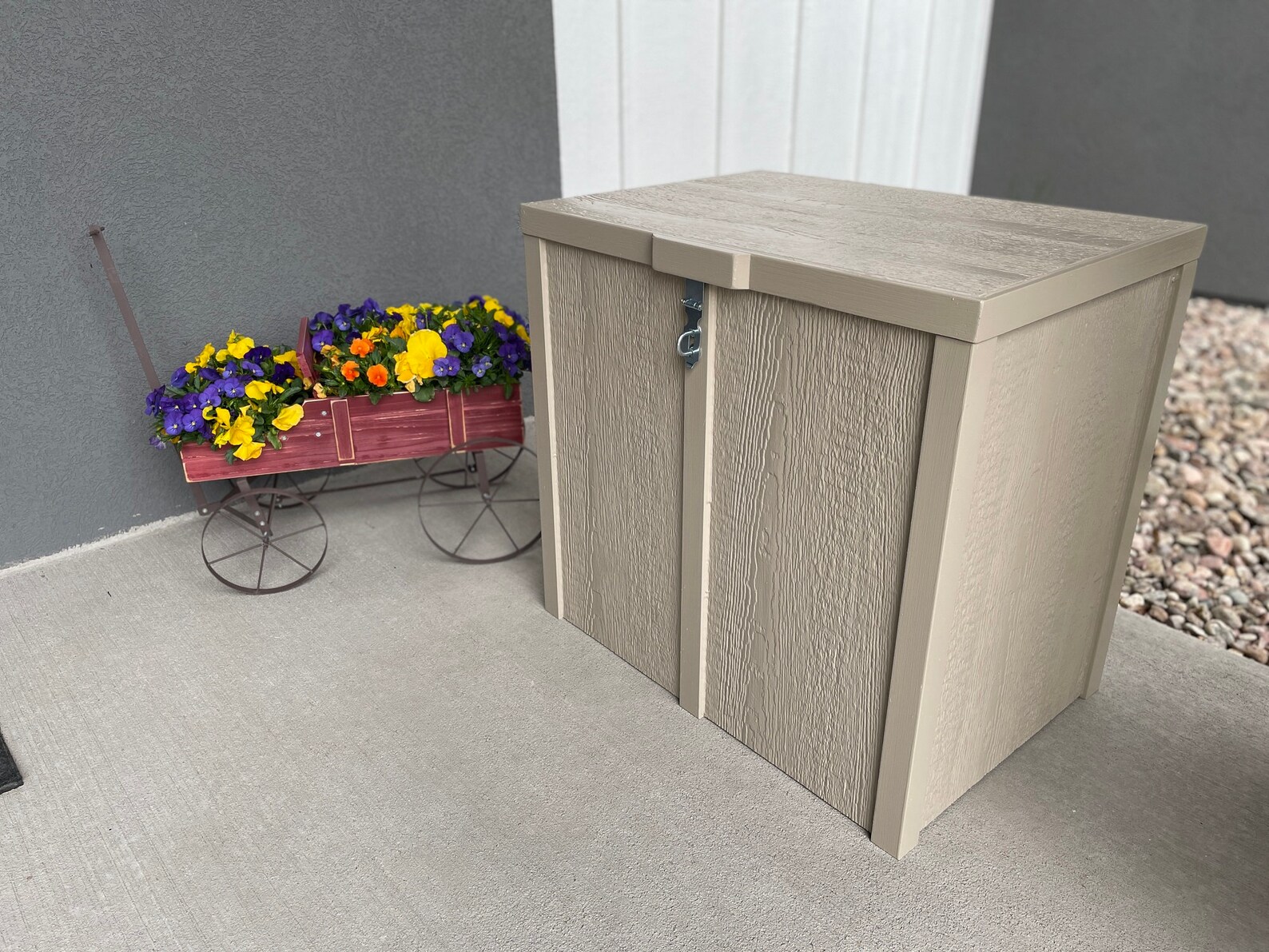 Porch Box XL Lockable Outdoor Home Delivery Box PorchBox Etsy