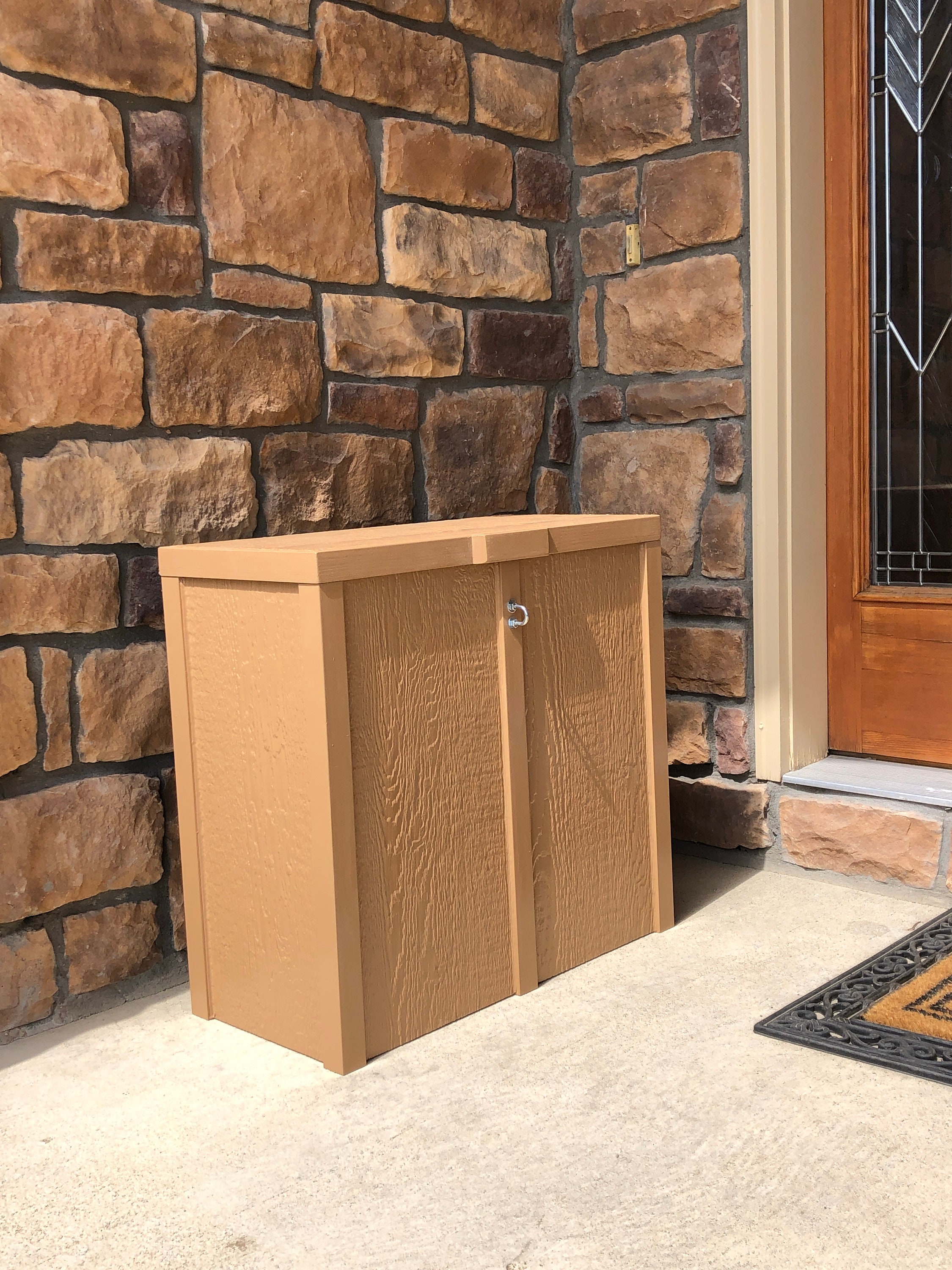 Porch Box Large Lockable Parcel Box Home Delivery Box Etsy