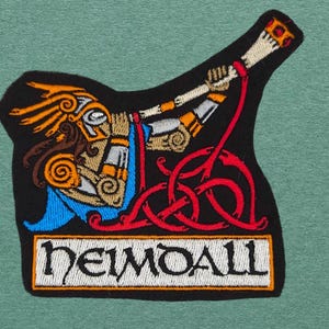 Hemdal the Guardian - naszywka z mitologii nordyckiej