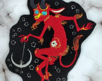 PATCH Chort Demon Russian / Slavic Mythology