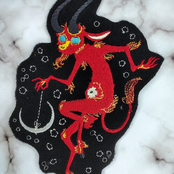 PATCH Chort Demon Russian / Slavic Mythology