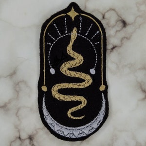 PATCH Lunar Snake (oval)