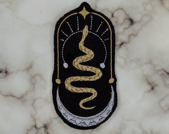 PATCH Lunar Snake (oval)