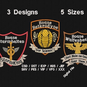 DESIGN - Girl Genius™ House Embroidery