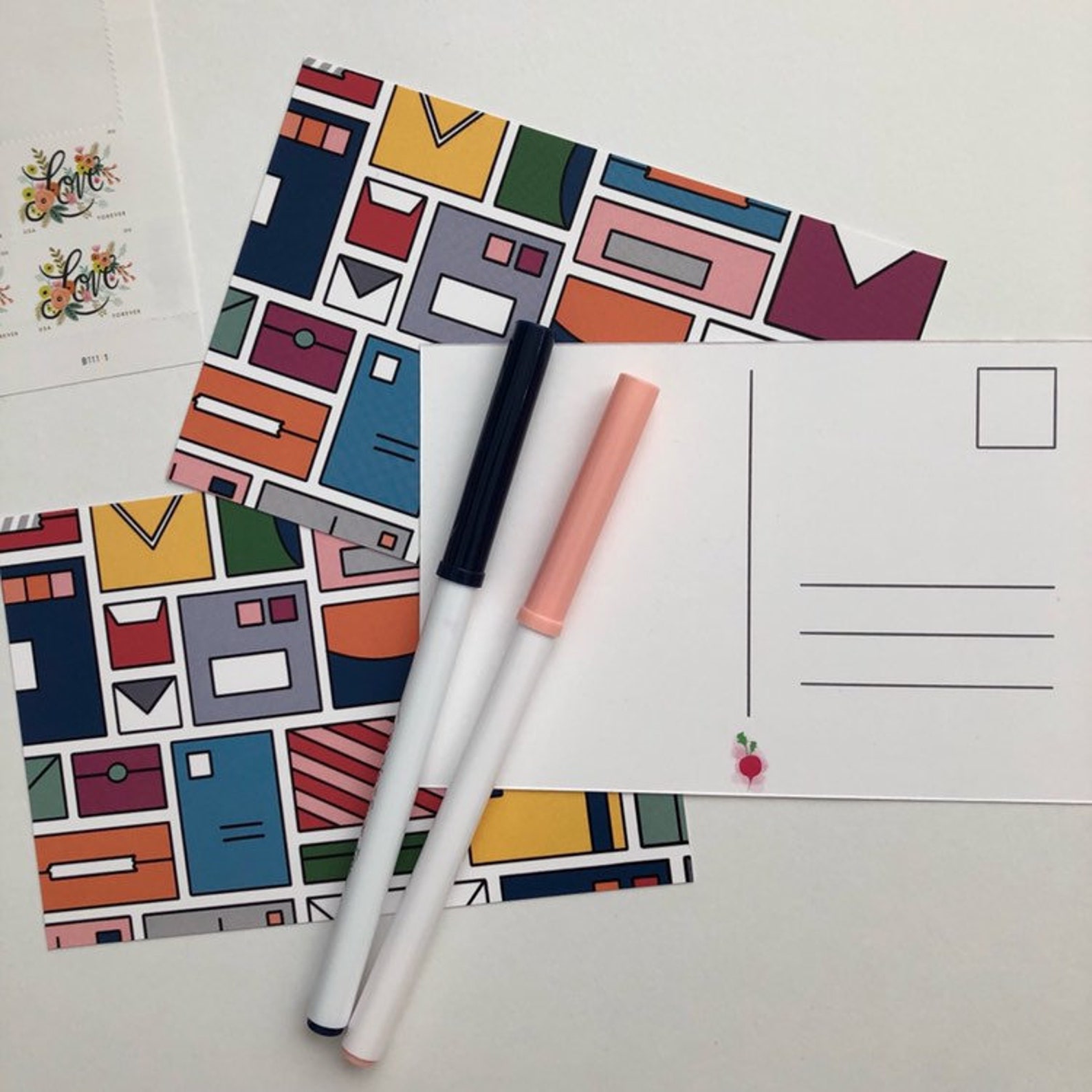 Postcards Set of 10 Etsy