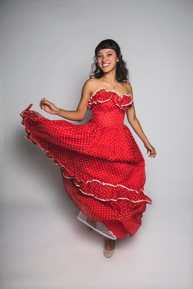 Vintage Prom Dress Gunne Sax Wedding Dress Jessica Mcclintock - Polka ...