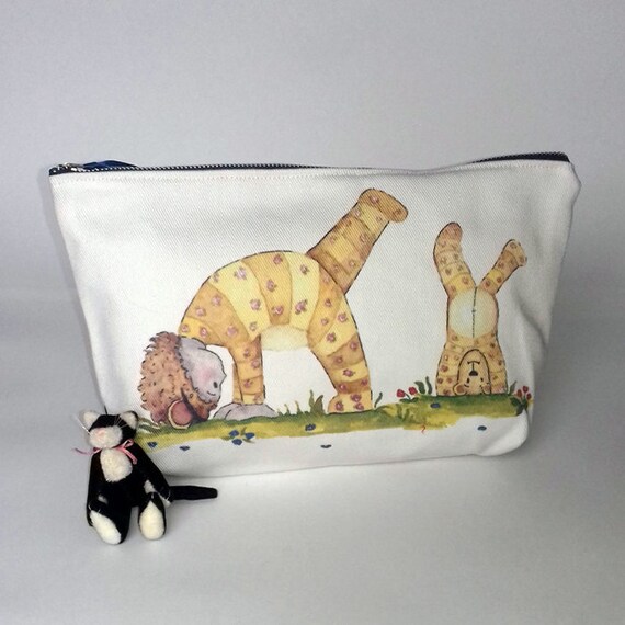 teddy bear wash bag