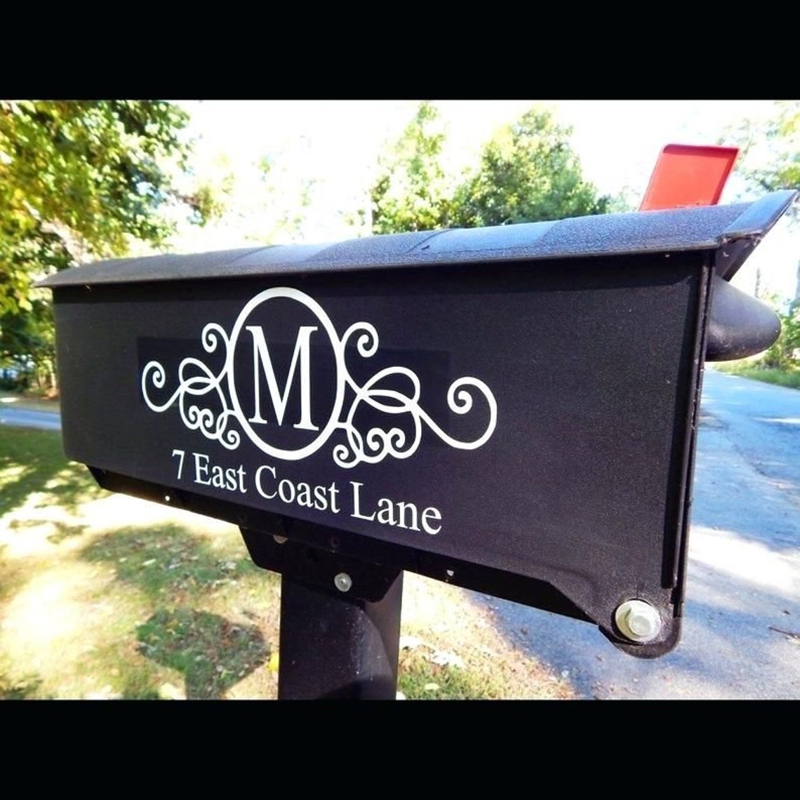 Customized Mailbox Name & Numbers Etsy