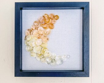 Unique seashell art | Sea shell home decor | Beach home decor | Coastal decor | Rustic beach decor | Naturally weathered seashell variety