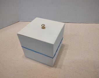Plywood Box, Unassembled, 4x4x4 in. (approx.) 1-pk. or 3-pk