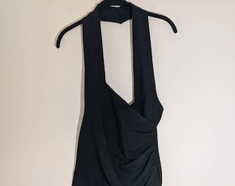 Black Halter Dress
