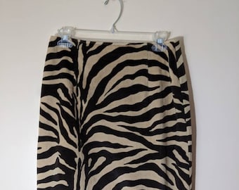 Animal Print Skirt