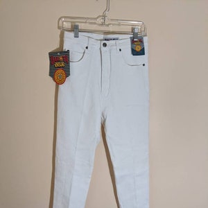 Dakota Blue White Jeans