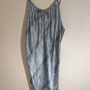 Black & White Snake Print Lingerie Dress