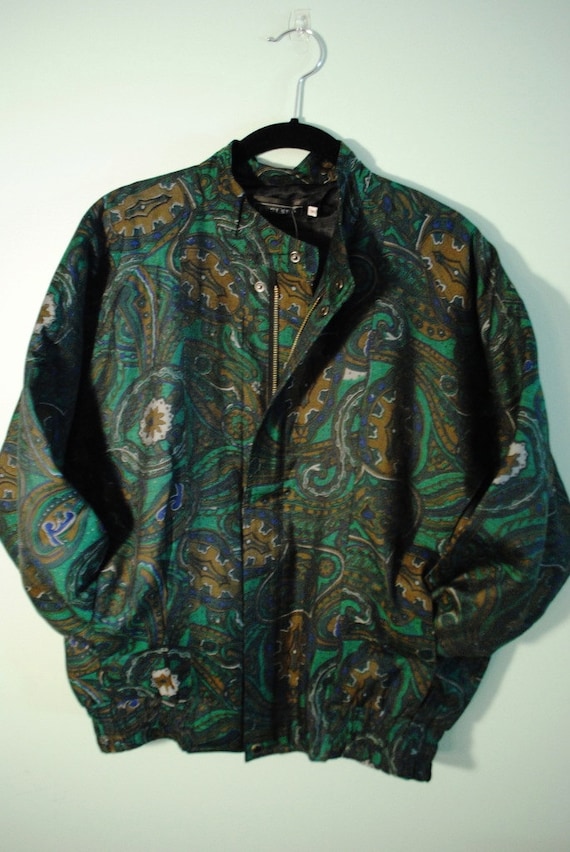 Paisley Zip Jacket - image 1