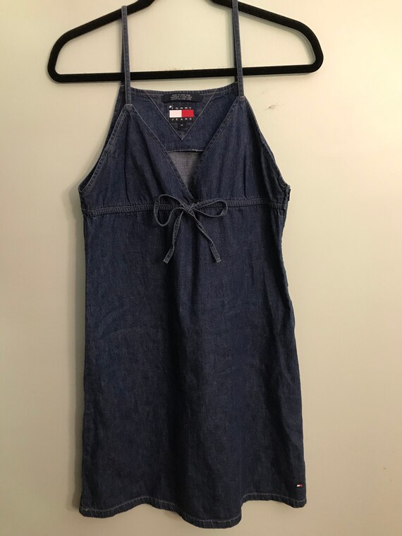 tommy jeans denim dress