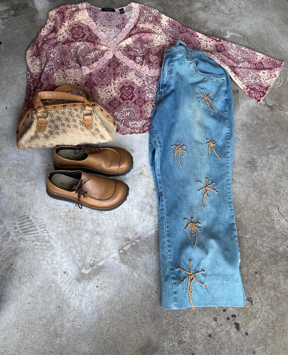 Y2k Statement Jeans - image 4