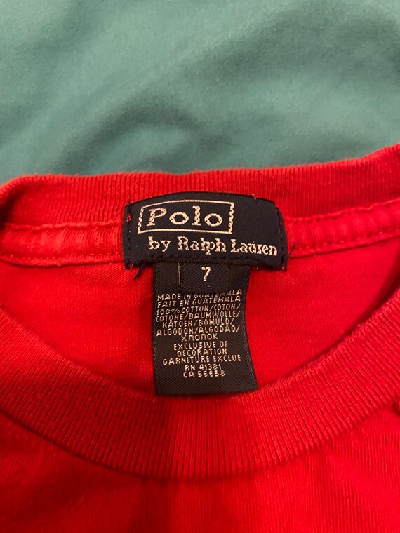 Polo Ralph Lauren spellout kids vintage clothing … - image 4