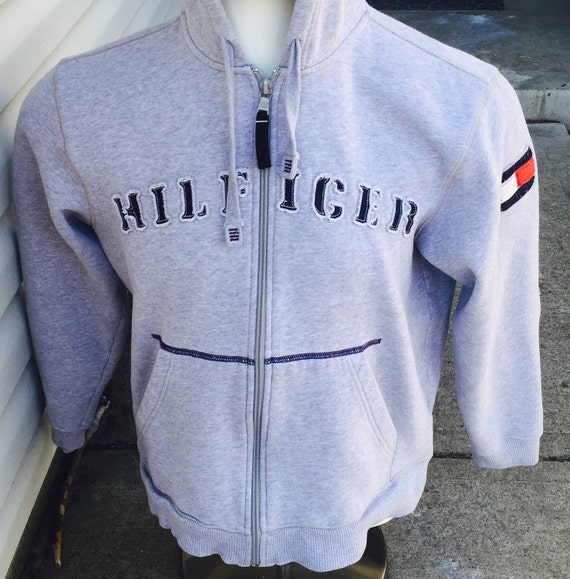 Tommy Hilfiger big flag vintage full zip 1990s sw… - image 3