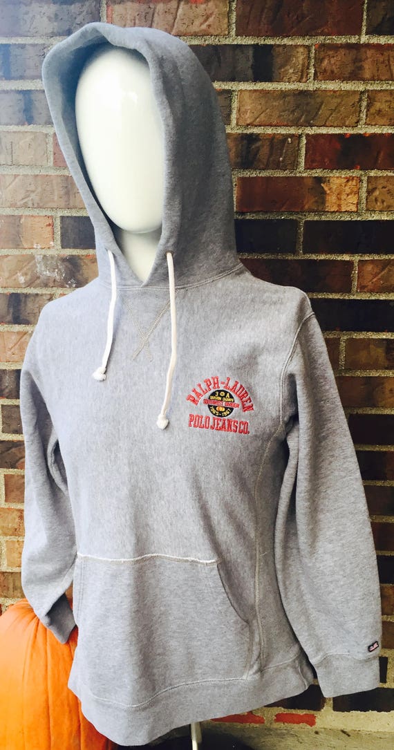 Ralph Lauren Polo sweatshirt hooded small sport g… - image 4