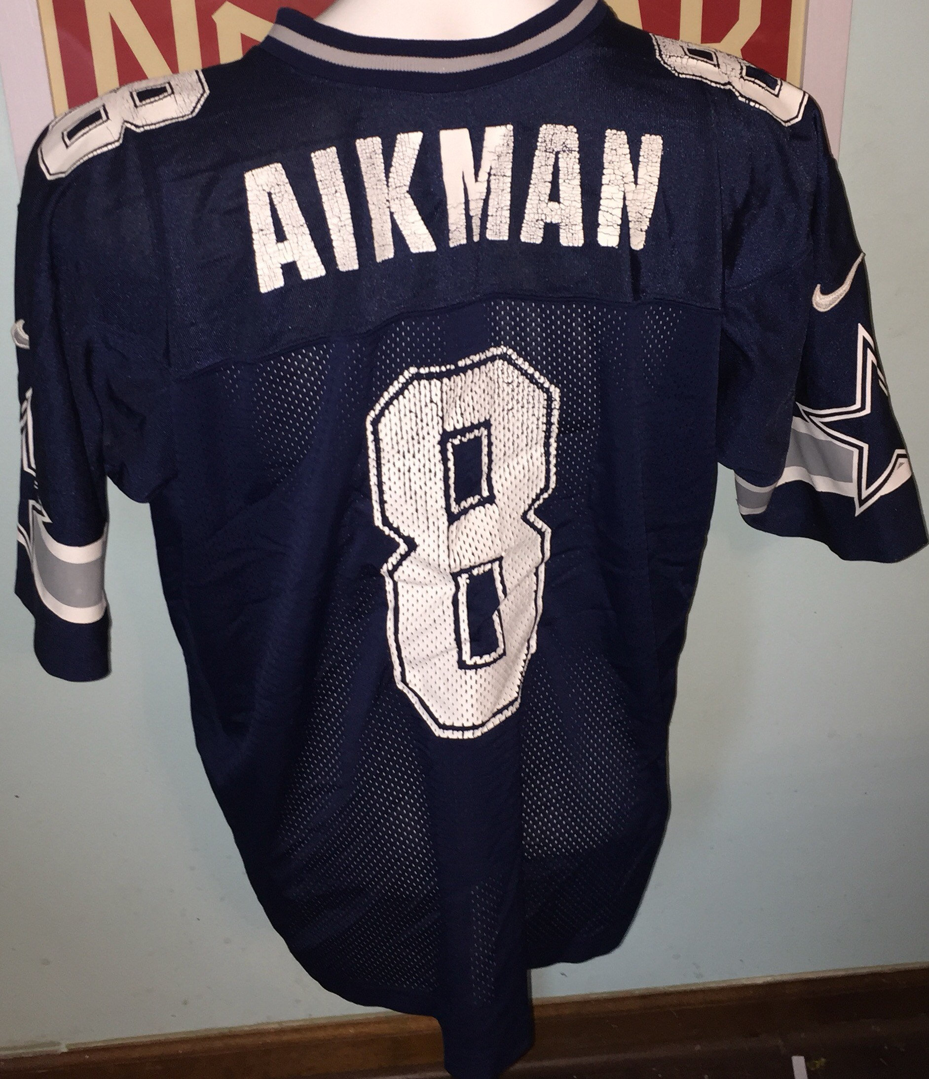 Troy Aikman Dallas Cowboys Nike Xl Football Jersey Super Bowl 