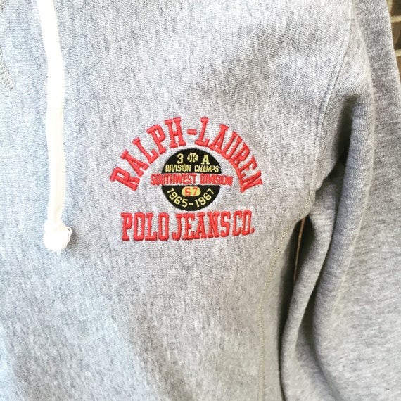Ralph Lauren Polo sweatshirt hooded small sport g… - image 10