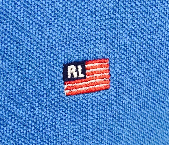 Ralph Lauren polo sport sweatshirt baby blue nati… - image 2