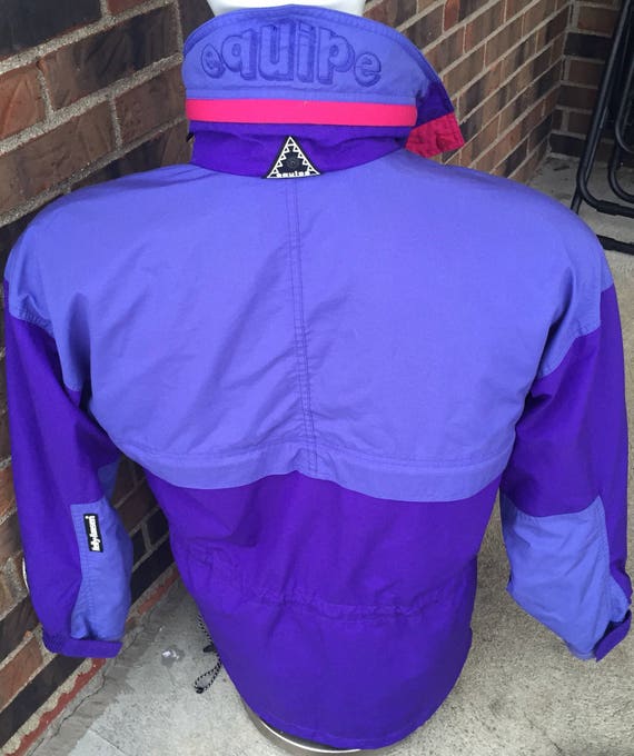 Helly Hansen vintage purple fucia small windbreak… - image 4