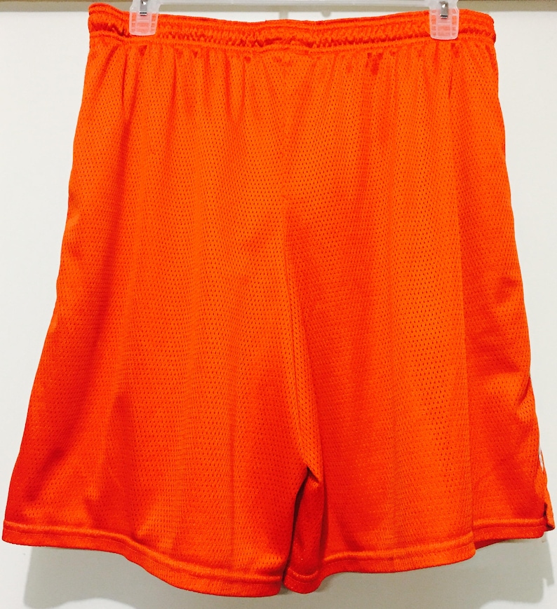 Champion vintage 2xl orange workout gym shorts drawstring Champion vintage 2xl orange workout gym shorts drawstring